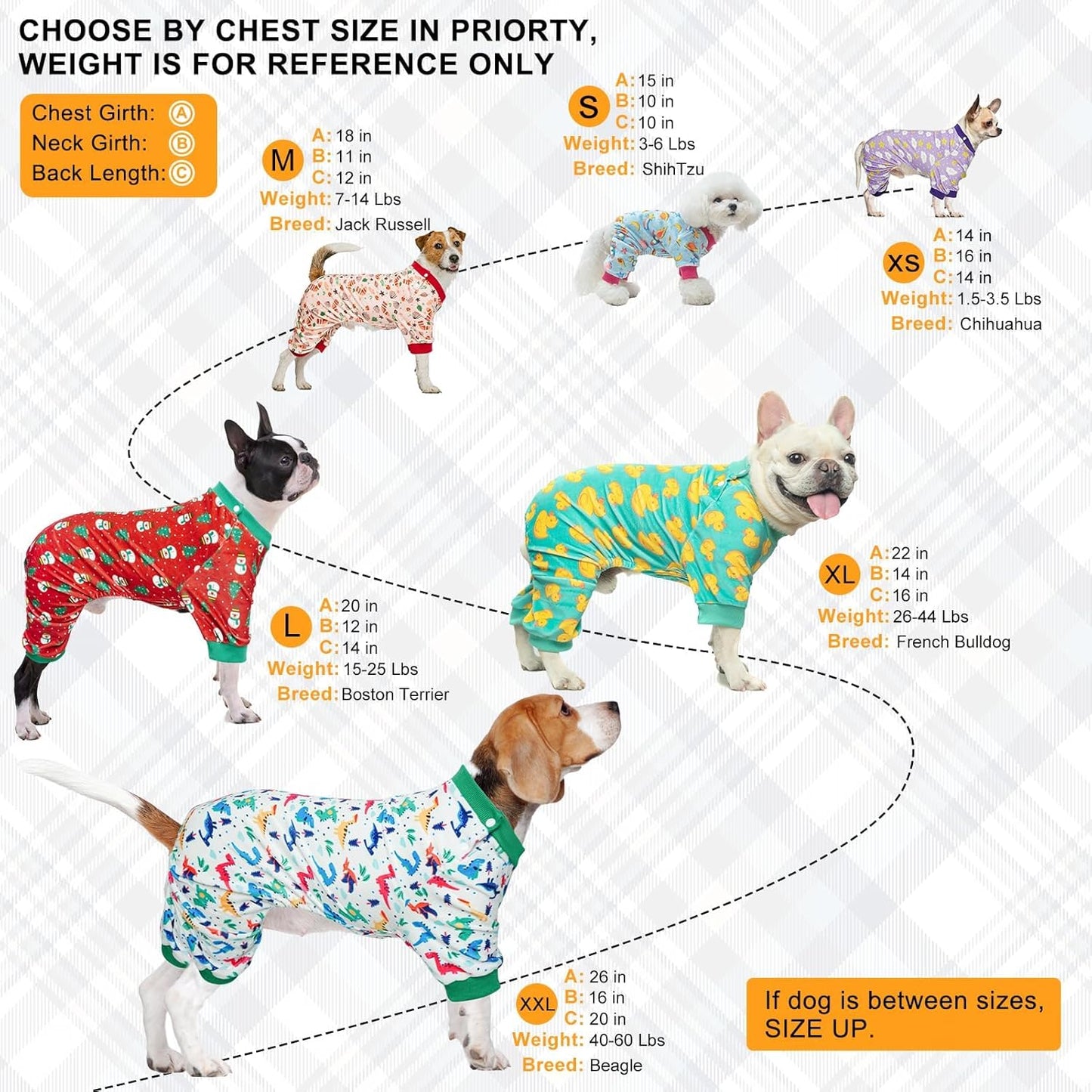 BEAUTYZOO Dog Pajamas Small Sized Dog, Summer Doggie Pajamas for Boy Girl, Soft Strechy Cotton Puppy Pjs Jammies Onesies for Men Women, Pet Jumpsuit Body Suit Cat Apparel Clothes, Green Dinosaur S