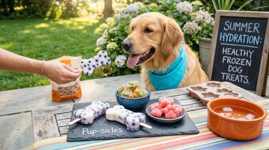 Creative Summer Hydration: Healthy Frozen Treat Recipes for Dogs