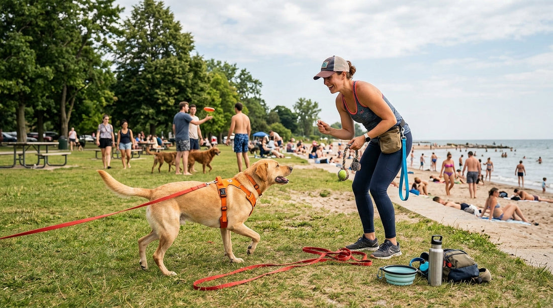 Advanced Recall Training for Busy Summer Parks and Beaches