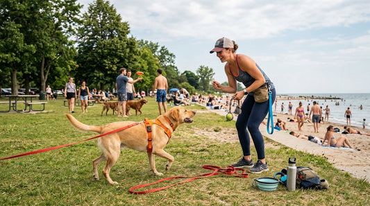 Advanced Recall Training for Busy Summer Parks and Beaches