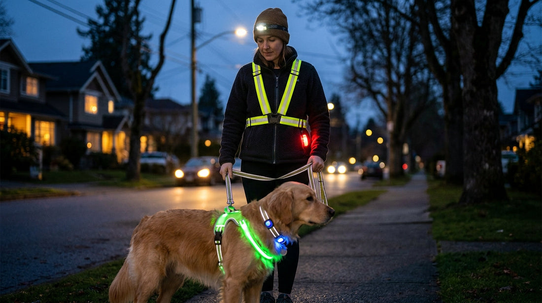 Evening Walk Safety: Essential Gear for Nighttime Visibility