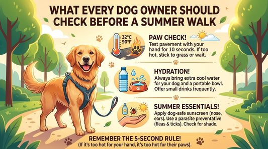 What Every Dog Owner Should Check Before a Summer Walk