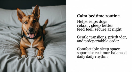 Creating a Calm Bedtime Routine for Your Dog