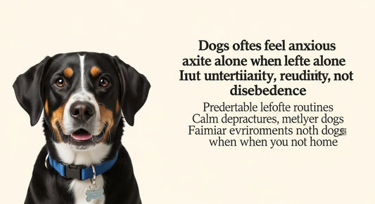 How to Make Your Dog Feel Safe When You’re Not Home