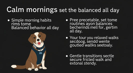Simple Morning Habits That Set Your Dog Up for a Calm Day