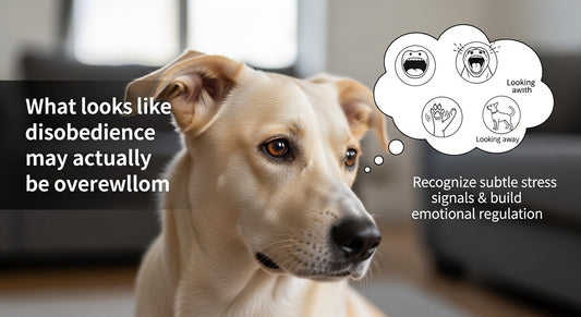 Signs Your Dog May Be Overwhelmed, Not Disobedient