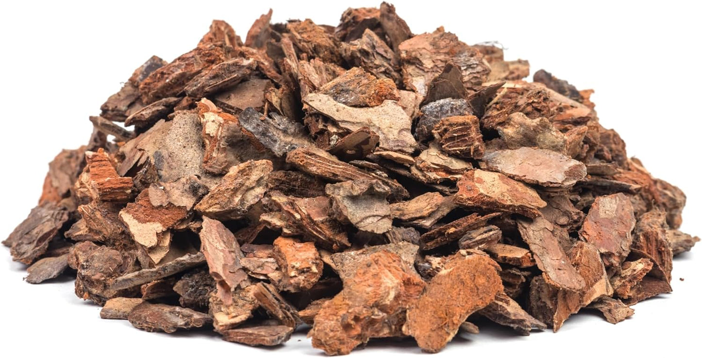 Premium Pine Bark Nuggets – Pine Bark Mulch for Gardens, Landscaping, Potted Plants, and Wood Chips for Garden Beds (1 CF - 28 L - 30 QTS)