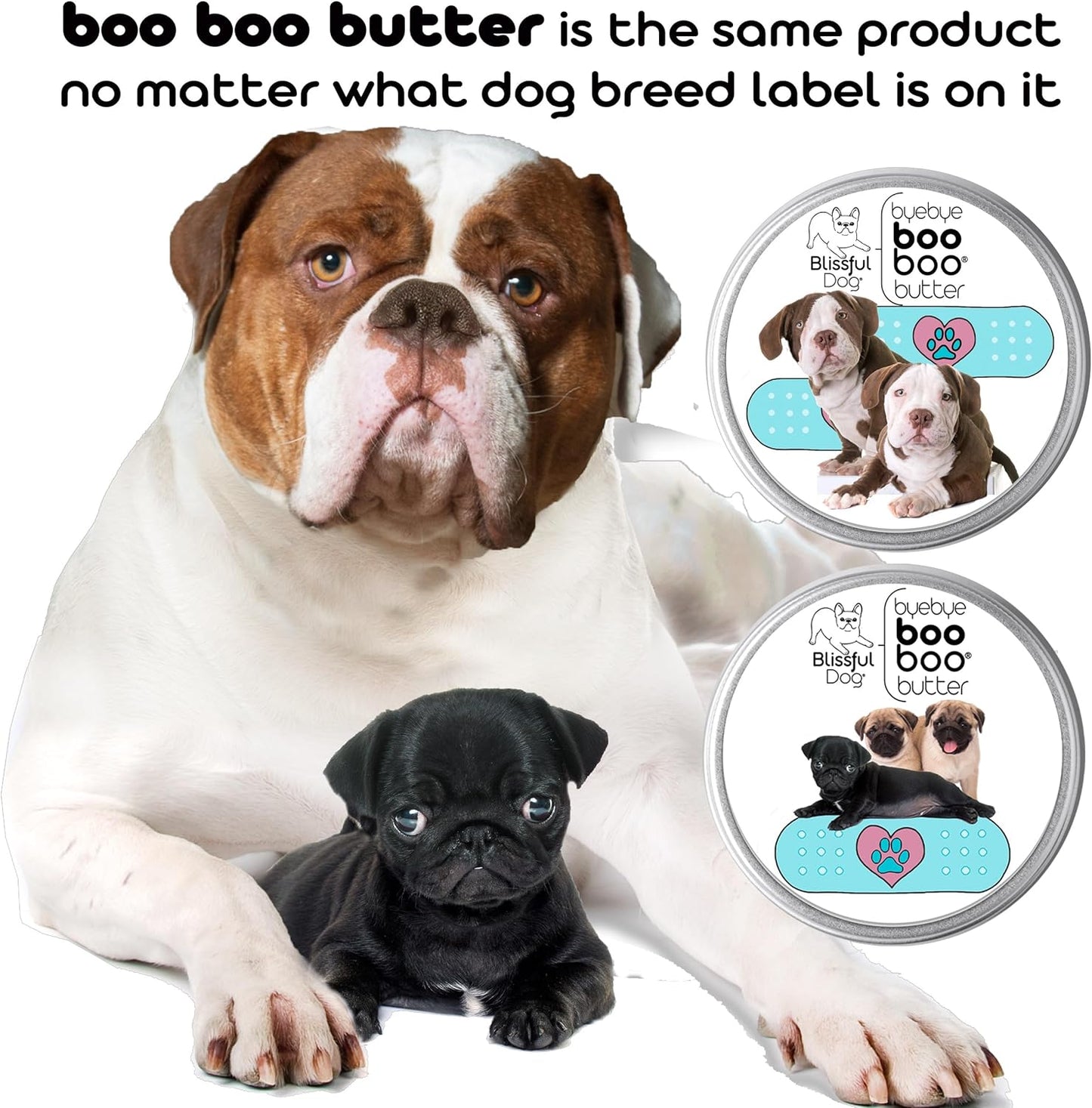 The Blissful Dog Mixed Breed Boo Butter, 1 oz