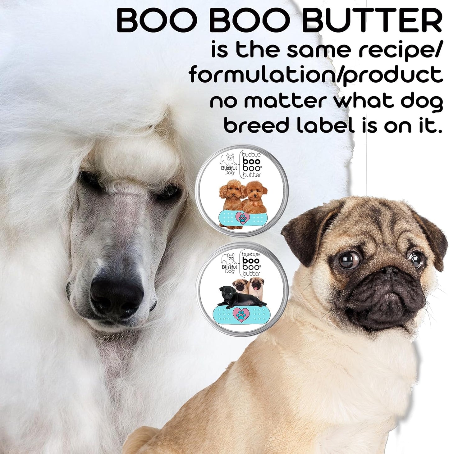 The Blissful Dog Belgian Malinois Boo Boo Butter, 16oz